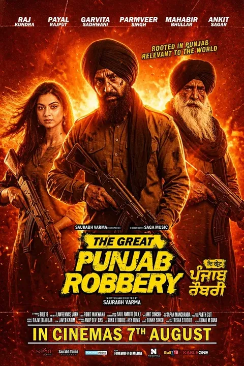 The Great Punjab Robbery Poster 3