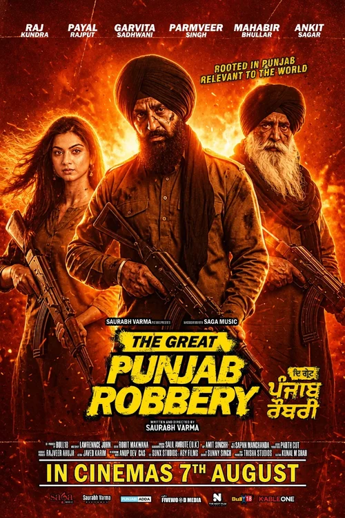 The Great Punjab Robbery Poster 3