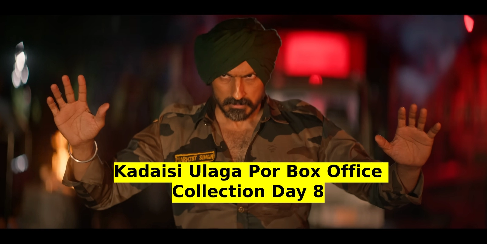 Kadaisi Ulaga Por Box Office Collection Day 8