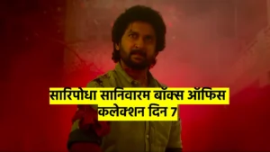 Saripodhaa Sanivaaram Box Office Collection Day 7 Hindi