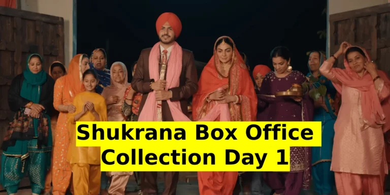 Shukrana Box Office Collection Day 1