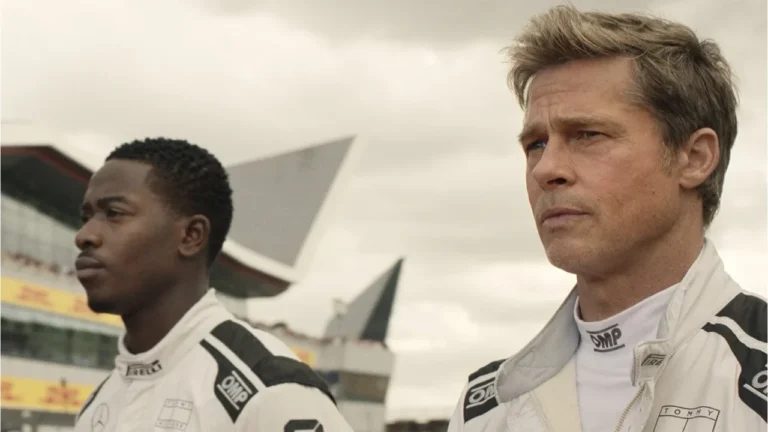 F1 The Movie - Brad Pitt and Damson Idris