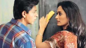 Swades movie classroom scene featuring Shah Rukh Khan and Gayatri Joshi