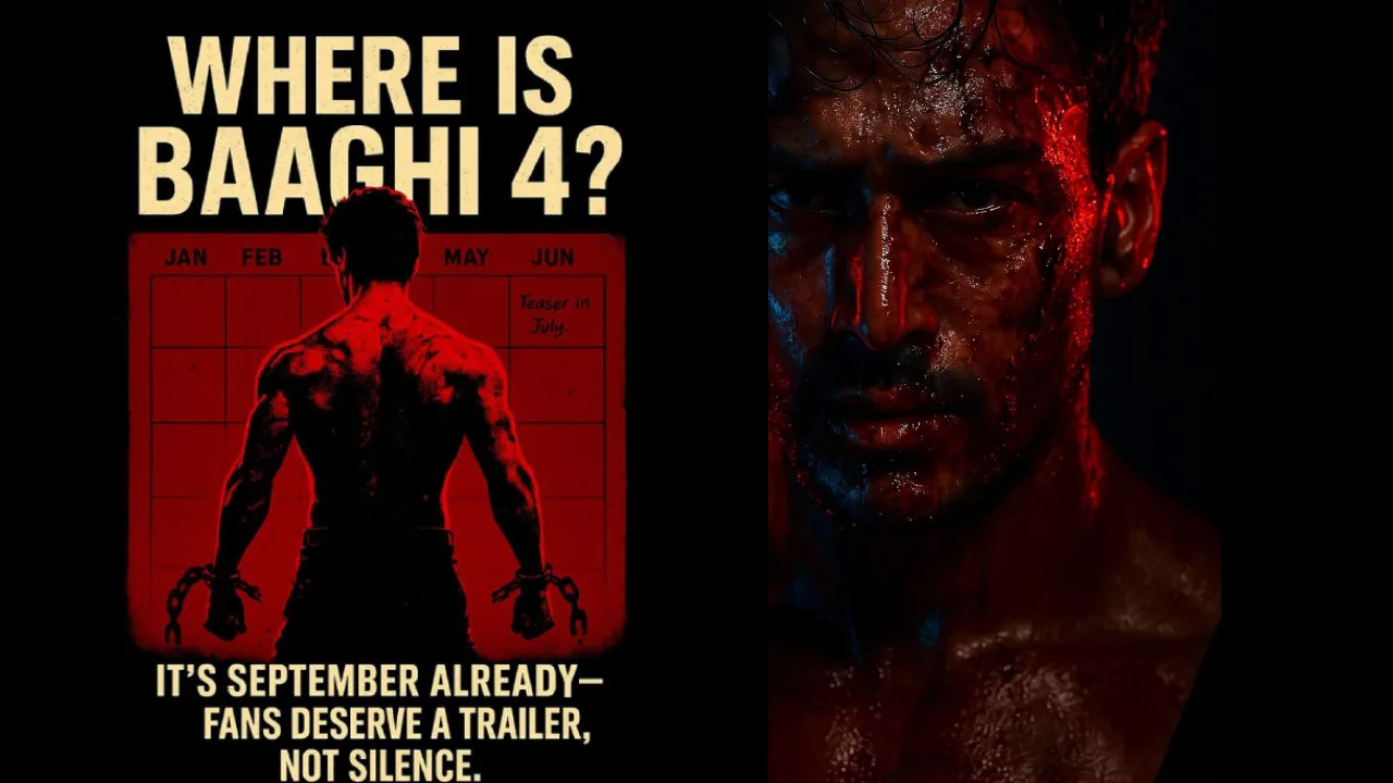 Tiger Shroff Hints at Baaghi 4 Teaser Drop in July 2025, Says “Expect the Unexpected” | Release on September 5
