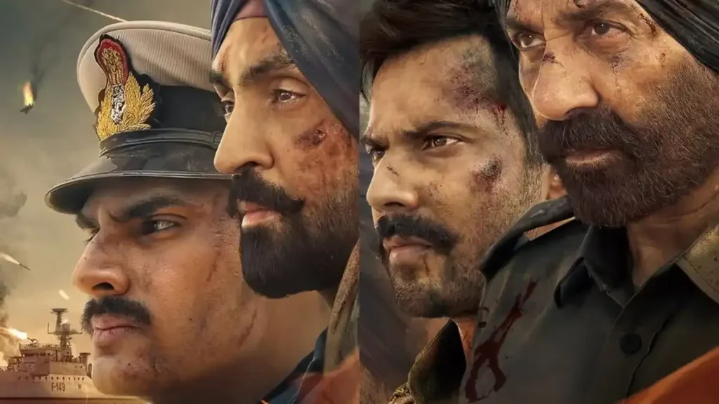 Border 2 Cast - Sunny Deol, Varun Dhawan, Diljit Dosanjh, and Ahan Shetty