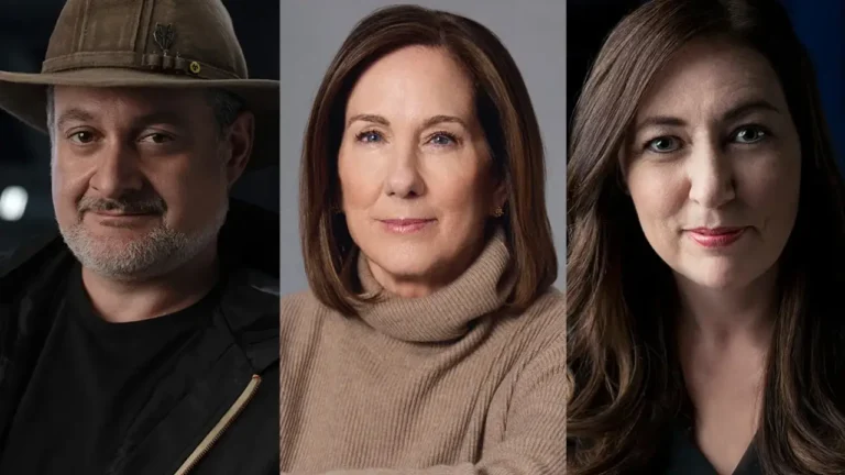 Dave Filoni, Kathleen Kennedy and Lynwen Brennan