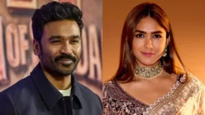 Dhanush and Mrunal Thakur